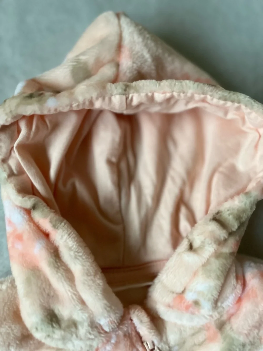 Laura Ashley Pink Floral Hooded One-Piece Baby Bodysuit